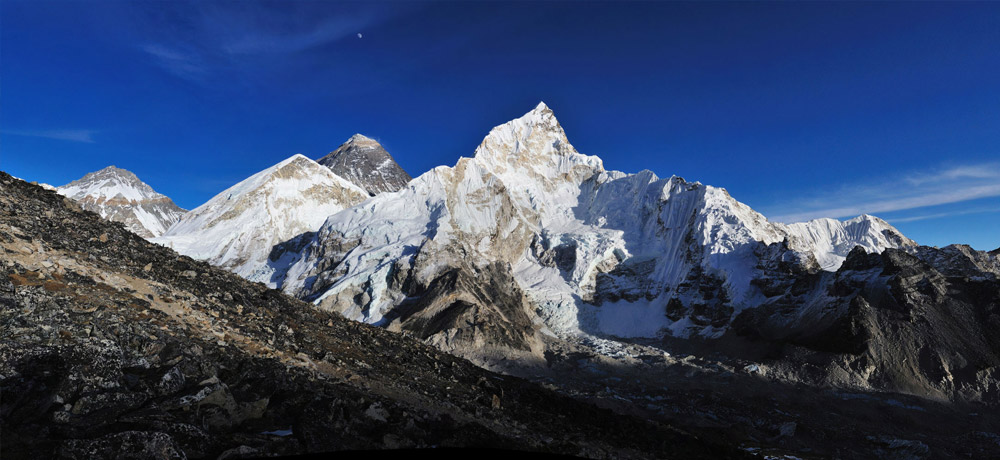 mount everest from kalapatthar