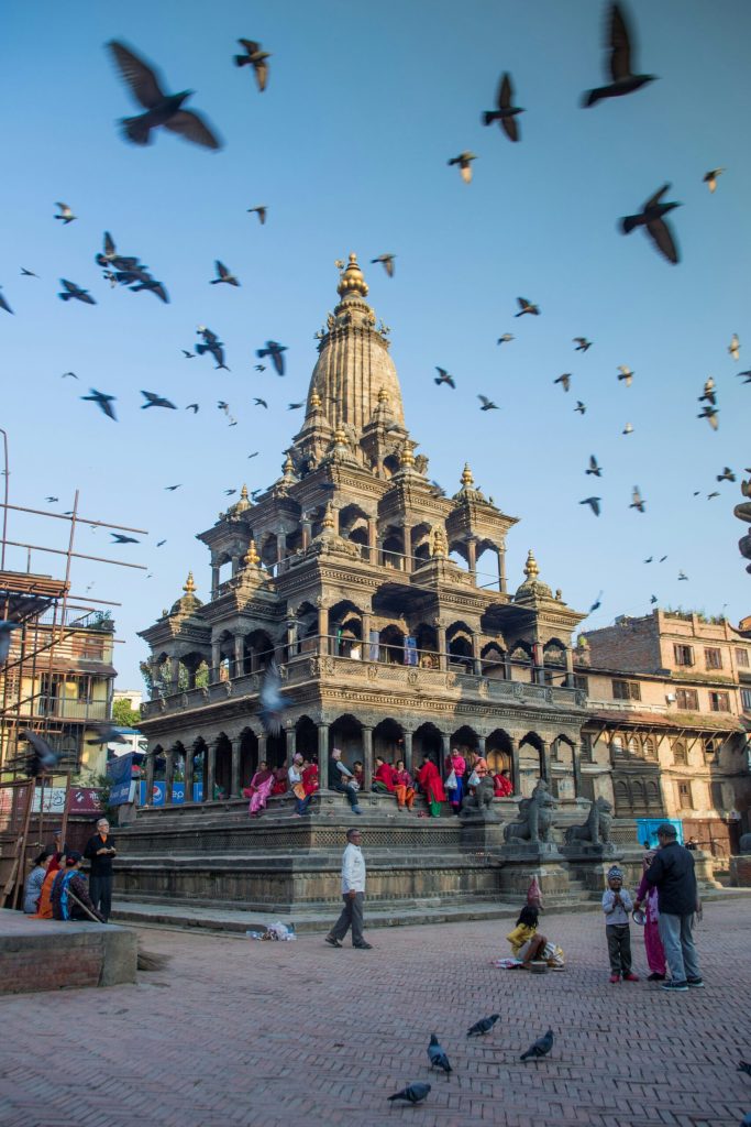 Krishna Mandir in the Patan Durbar Square