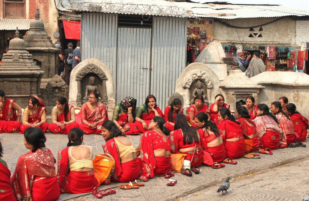 Nepalese Women Celebrate Hartalika Teej 2025